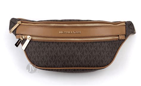 michael kors kenly medium logo belt bag|Kenly Medium Logo Belt Bag .